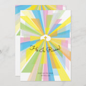 Il Est Risqué Service Pâques Invitations (Devant / Derrière)