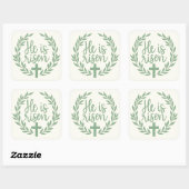 Il Est Risqué Stickers De Pâques (Grand) (Feuille)