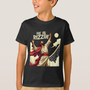 Il est Rizzin Jésus Citation de T-shirt drôle de v
