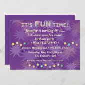 Il est temps d'AMUSEMENT - invitation (Devant / Derrière)