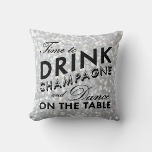 Il est temps de boire du Coussin Champagne