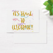 Il est temps de célébrer ! ! (Bureau)