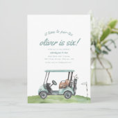 Il est temps de jouer au golf par-Tee Invitation d (Debout devant)