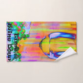 Il est temps de laver la serviette à main (Serviette à main)