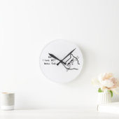 Il est temps de nourrir le chat - Drôle horloge de (Maison)