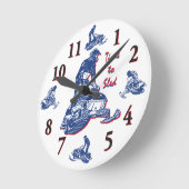 Il est temps de piloter - Horloge motoneige (Angle)