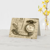 Il est temps de rester en contact avec la carte de (Fleur jaune)