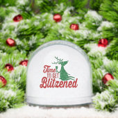 Il est temps de se faire Blitzened Christmas Reind (Noël)