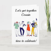 IL EST TEMPS DE SE RASSEMBLER POUR LA CARTE D'ANNI (Devant)