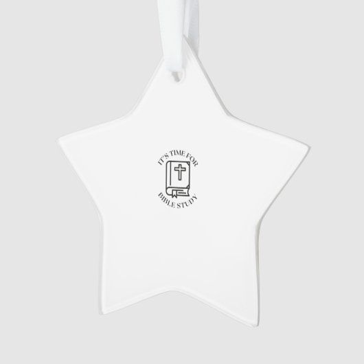 Il est temps d'étudier la bible (devant)