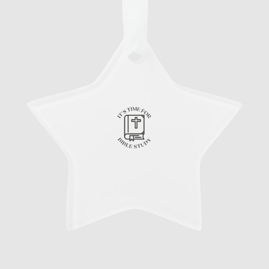 Il est temps d'étudier la bible (devant)