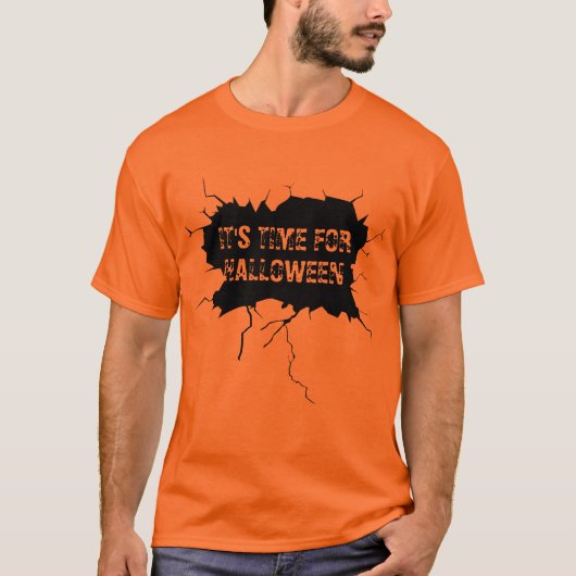 Il est temps pour Halloween T-Shirt (Devant)