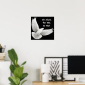 Il est temps pour moi de voler Poster Dove (Bureau à domicile)