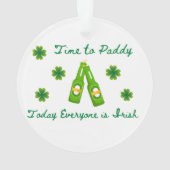 Il est temps pour Paddy, Aujourd'hui tout le monde (dos)