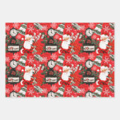 Il est temps pour Père Noël d'emballer des feuille (Devant)