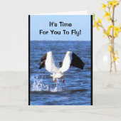 Il est temps pour que vous voliez ! Carte de (Fleur jaune)