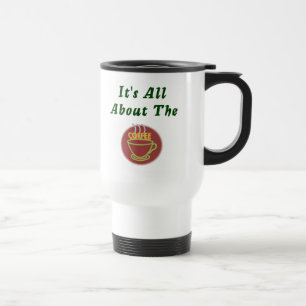 Il est tout au sujet de la tasse de serveuse de