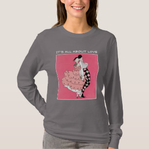 Il est tout au sujet de l'amour. T-shirts de