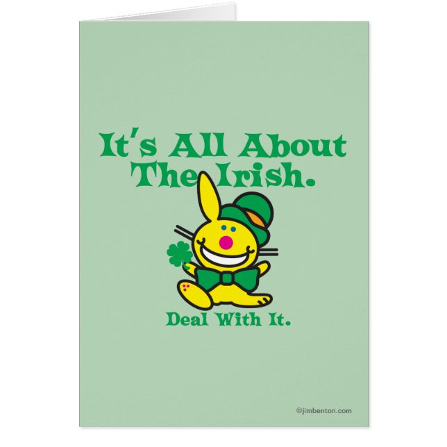 Il est tout au sujet de l'Irlandais (Devant)
