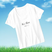 Il est vivant/Typographie chrétienne T-Shirt Marc