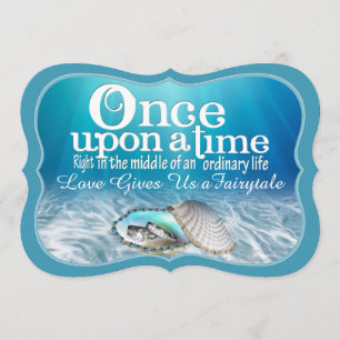 Il était une fois faire-part de mariage