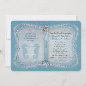 Il était une fois faire-part de mariage de plage (Dos)