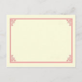 Il était une fois... Invitation baby shower (Dos)