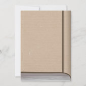 Il était une fois invitation de baby shower de (Dos)