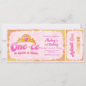 Il était une fois - Invitation Ticket (Devant)