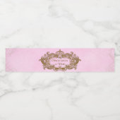 Il Était Une Fois Princess Water Bottle Étiquettes (Étiquettes simples)