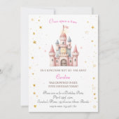 Il était une fois, Princesse Invitation d'annivers (Devant)