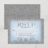 Il était une fois Silver Blue RSVP (Devant / Derrière)
