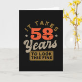 Il faut 58 ans pour regarder cette belle carte de (Fleur jaune)