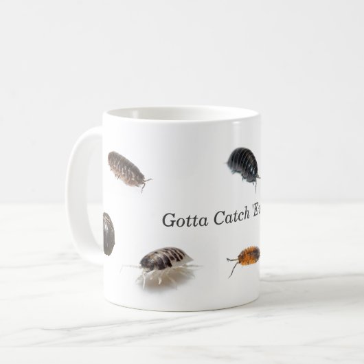 Il Faut Attraper Em Tous Isopod Mug (Devant gauche)