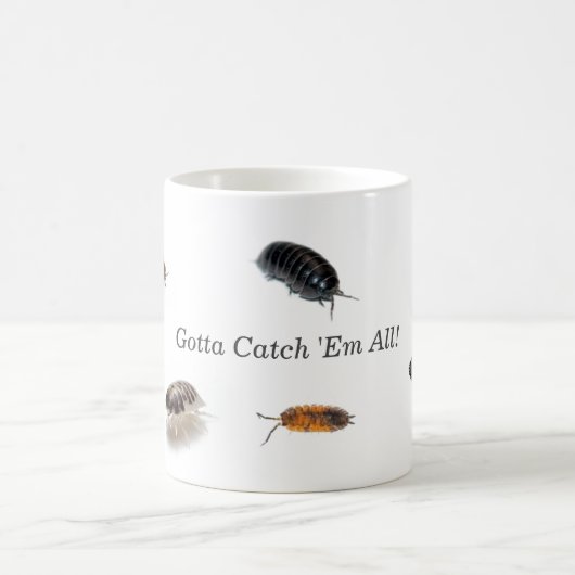 Il Faut Attraper Em Tous Isopod Mug (Centre)