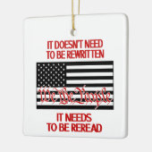 Il faut le relire Ornement de Noël (Gauche)