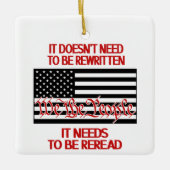 Il faut le relire Ornement de Noël (Devant)