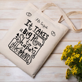 Il Faut Un Grand Coeur Un Sac fourre-tout D'Appréc