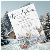 Il faut une invitation Baby shower Village