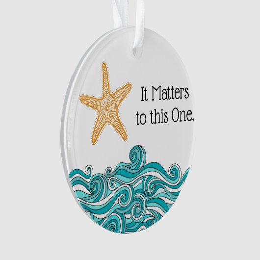 Il importe à cette une étoile de mer (devant)