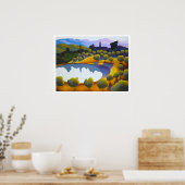 Il Laghetto sotto Bonsi Poster (Keuken)