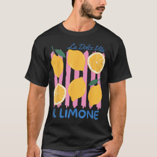 Il Limone Limon Cello La Dolce Vita Lemon Italië T-shirt