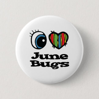 Il Love (Heart) June bugs Ronde Button 5,7 Cm