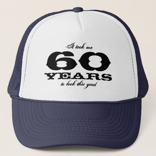 Il m'a fallu 60 ans pour regarder ce bon casquette (Devant)