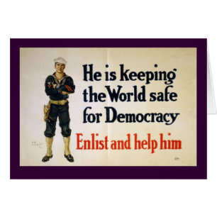 Il maintient le monde sûr pour la démocratie