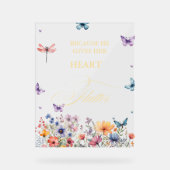 Il me donne des papillons Fleur sauvage Fête des m (Recto)