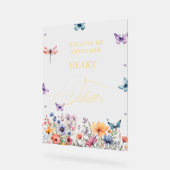 Il me donne des papillons Fleur sauvage Fête des m (Angle)