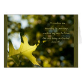 Il m'éveille la carte Parakaleo (Devant Horizontal)