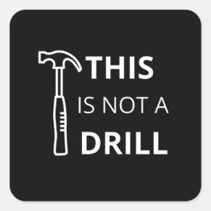 Il ne s'agit pas d'un autocollant de forage