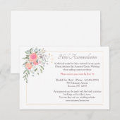 Il n'est jamais trop tard Cartes d'hébergement enc (Devant / Derrière)